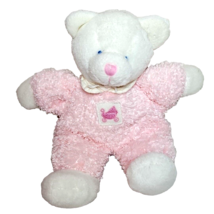 Vintage Russ Berrie Baby DROWSY Pink Teddy Bear Rattle Stuffed Animal Plush - £146.52 GBP