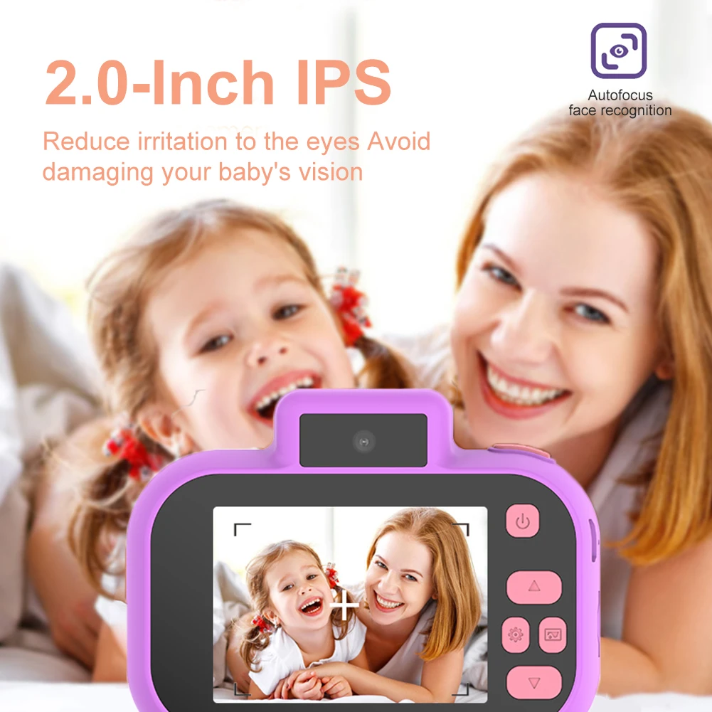 Multifunctional Micro Camera Toy Portable Child Selfie Camera Toy USB Charging - £19.94 GBP+