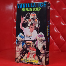 Vanilla Ice Ninja Rap Video Single, VHS (1991), w/ Teenage Mutant Ninja ... - £8.56 GBP