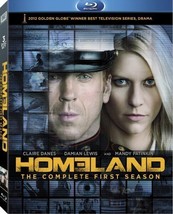 Homeland: Season 1 [Blu-ray] by Showtime – 3 Discs – MINT Claire Danes &amp; More - £9.49 GBP