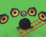 2007-2015 jaguar xk xkr xkr-s x150 speaker tweeter audio sound set of 8 - $445.00
