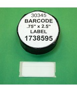 2 Rolls Barcode Label fit DYMO 1738595 / 30345 - USA Seller - BPA Free - $242.22 MXN
