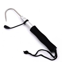 PRO BEROS 60cm Retractable EVA Handle Sea Telescopic Fishing Gaff Hooks Aluminum - £64.56 GBP