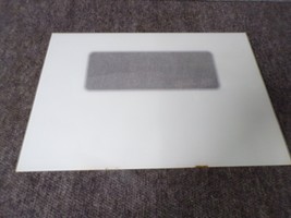 WP9762476 Whirlpool Range Oven Outer Door Glass 29 1/2&quot; x 20 1/4&quot; White - £39.34 GBP