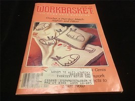 Workbasket Magazine July 1983 Crochet a Purr-fect Match: Afghan and Pillow - $7.50