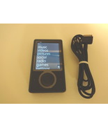 MICROSOFT   ZUNE  BLACK   80GB...NEW  HARD DRIVE... - $235.21 CAD