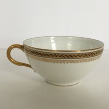 William Guerin &amp; Co. Limoges France Teacup Limoges White Gold Tea Cup An... - $19.99