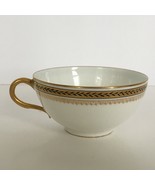 William Guerin &amp; Co. Limoges France Teacup Limoges White Gold Tea Cup An... - £15.74 GBP