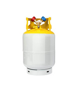 50 Lb Steel Refrigerant Recovery Cylinder Tank 400 PSI HVAC R410A Reusable - $149.49