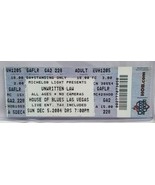 UNWRITTEN LAW - ORIGINAL 2004 UNUSED WHOLE FULL CONCERT TICKET - $279.60 MXN