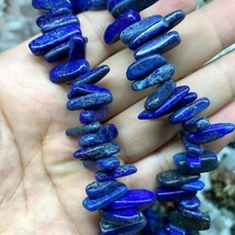 Lapis Lazuli Natural Gemstone Beads Tumbled Jewelry Supplies 70pcs Bulk Lot - £19.34 GBP