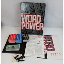 Game of Word Power Bookcase Game Avalon Hill 1967 3 Games in 1 Complete - £10.91 GBP