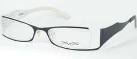 Oko By Oko Paris ID1 C01 Black /WHITE Eyeglasses Glasses Frame Id 1 49-18-135mm - £89.10 GBP