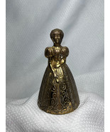 Elizabthan Victorian Lady Made IN Enlgand Service Brass Ringing Handheld... - £23.55 GBP