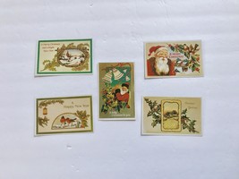 10 pcs. Vintage Christmas Postcards - £18.09 GBP