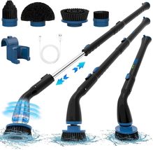 Electric Spin Scrubber, Cordless Cleaning Brush With 4 Replaceable Brush Heads A - £305.42 GBP