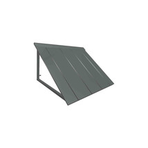 3 ft. Houstonian Metal Standing Seam Awning Pewter - 44 x 24 x 24 in. - $588.10