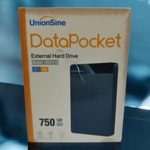 UnionSine Data Pocket 750GB External Hard Drive HD2510 Windows Mac Worn Package - $29.39