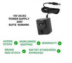 10V AC For Numark Power Supply 10 Volt 220-240V Suit Numark DJ Mixer M2 ... - £21.74 GBP