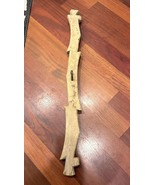 Vintage West African Wood Cow Ox Yolke - Guinea - Carved Wood Wall Decor... - $186.07