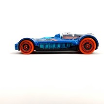 Hot Wheels Retro-Active 2010 Toy Car Vehicle Mattel Blue  - $6.92