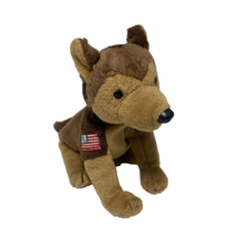 Ty Beanie Baby 911 Tribute Courage The Dog NYPD 2001 Retired No Paper Tags - $6.92
