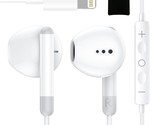 Iphone Wired Earbuds With Lighting Connector [No Bluetooth Required/Mfi ... - $18.99