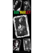 Bob Marley Fabric Door Poster Collage - $283.25 MXN
