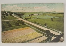 Hancock Ave Gettysburg PA Postcard with One Cent Green George Washington Stamp - £7.79 GBP