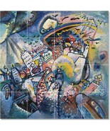 Wassily Kandinsky Abstract Painting Ceramic Tile Mural BTZ22725 - $218.83 CAD+