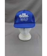 Vintage Screened Trucekr Hat - Hawaii 90 - Adult Snapback - $35.00