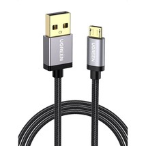 UGREEN Micro USB Cable, 3FT High Speed Fast Charging USB Cable, Nylon Braided Du - £15.70 GBP