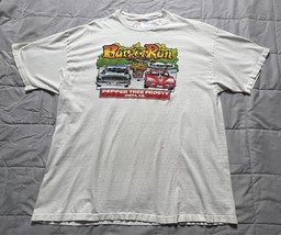 6th Annual Burger Run XL Graphic Tee Vintage Hanes Beefy-T Single Stitch... - £39.29 GBP