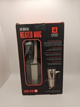 Smart Gear 12 volt Digital Heated Travel Mug  Stainless Steel NEW in BOX - $25.00