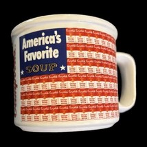 Campbell’s Soup Mug Chicken Noodle Flag America’s Favorite Soup Mug Adve... - $11.30