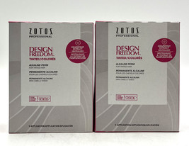 Design Freedom Tinted Color Alkaline Perm For Tinted Hair-2 Pack - £22.08 GBP