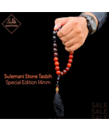 Natural Crystal Stone Sulemani Stone Special Edition Tasbih Prayer 33 Beads - $1,933.05 MXN