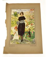 Carl Wilhelmson Jumping Dog Rikard Lindstrom Art Print 1923 Color Etchin... - £21.23 GBP
