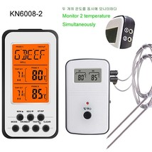 Remote Digital Meat BBQ Thermometer Kitchen Oven Food Cooking Barbecue Grill Roa - £22.92 GBP