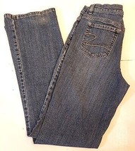 Liz Claiborne Jeans Stretch Denim Boot Cut size 6 Long Zip Fly Riveted 5... - £19.39 GBP