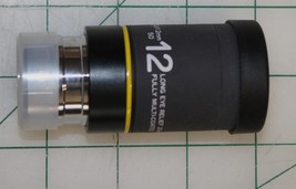 Vixen LV 12mm 50° Eyepiece long eye relief 20 mm Telescope Optics &amp; 2 Po... - $119.99