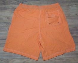 Roundtree &amp; Yorke Size Medium Orange New Men&#39;s Swim Trunks Shorts - £47.48 GBP