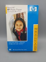 HP Advanced Glossy Inkjet Photo Paper 100 Sheets 4&quot; x 6&quot; Factory Sealed - £6.38 GBP