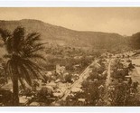 St Vincent Kingstown The Capital Sepia Postcard Grenadines 1930&#39;s - $27.72