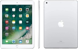 Apple iPad 9.7 with WiFi, 128GB- Silver (2017 Model) - (Renewed) - £344.78 GBP