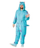 Spirit Halloween Disney Pixar Monsters Sulley Zip Pajamas Costume Mens A... - £22.03 GBP