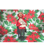 VTG 1981 BYERS CHOICE THE CAROLERS MAN IN GREY TROUSERS RED JACKET  12.5... - €32,88 EUR