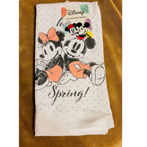 Disney Mickey &amp; Minnie Hello Spring (2) Pk. Kitchen Towels - £10.27 GBP