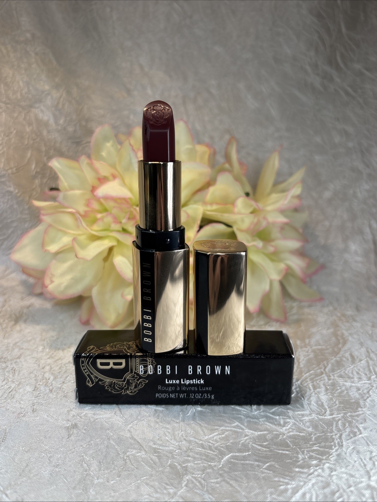 Bobbi Brown Luxe Lipstick - Plum Brandy 603 - Full Size New In Box Free ... - $37.57