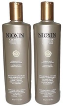 (Pack Of 2) Nioxin CLEANSER & Scalp Therapy System 7 for Medium/Coarse Hair NEW - $25.73
